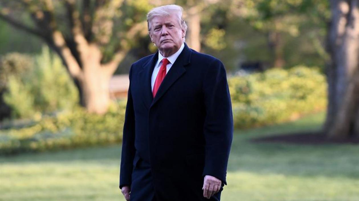 Donald Trump, presidente de Estados Unidos. 