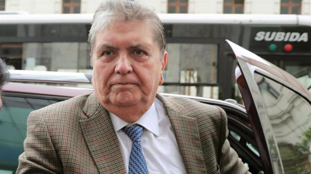 El expresidente peruano Alan García.