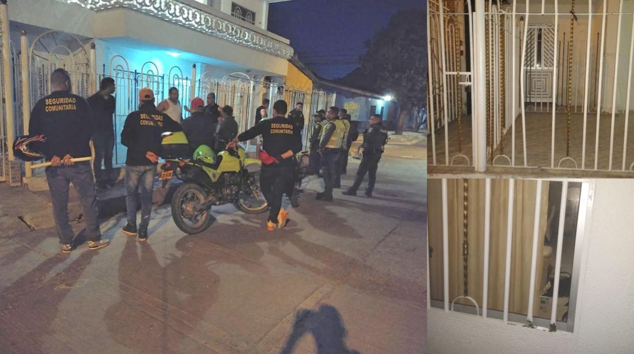 Casa donde vive el Presidente del Concejo de Soledad.