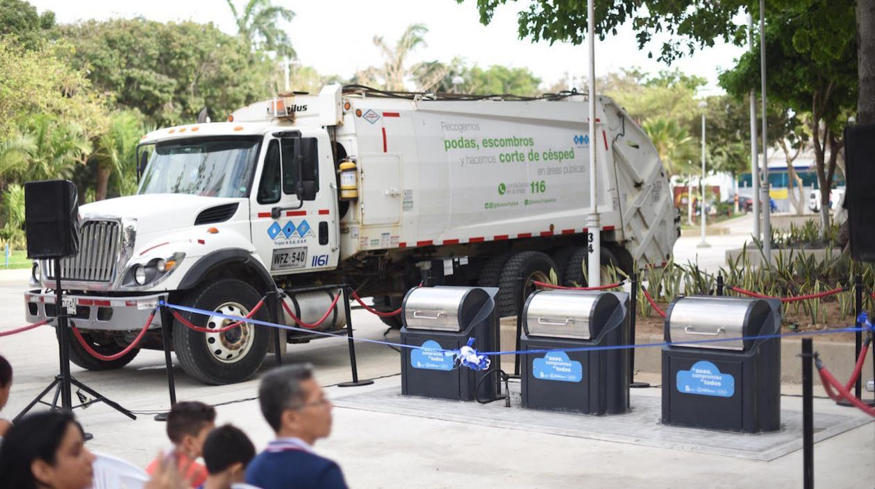 Con este ya son 4 sistemas soterrados dispuestos por la empresa para la optimización del servicio de aseo en Barranquilla.