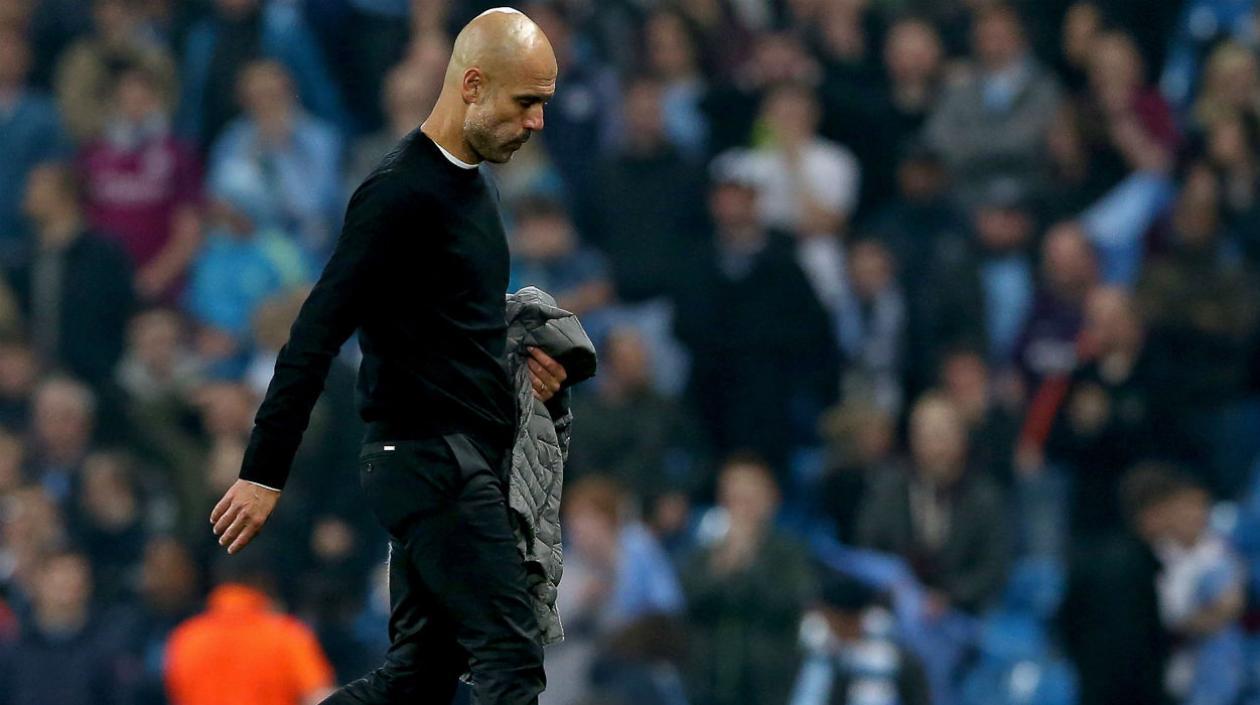 Pep Guardiola, técnico del Manchester City.