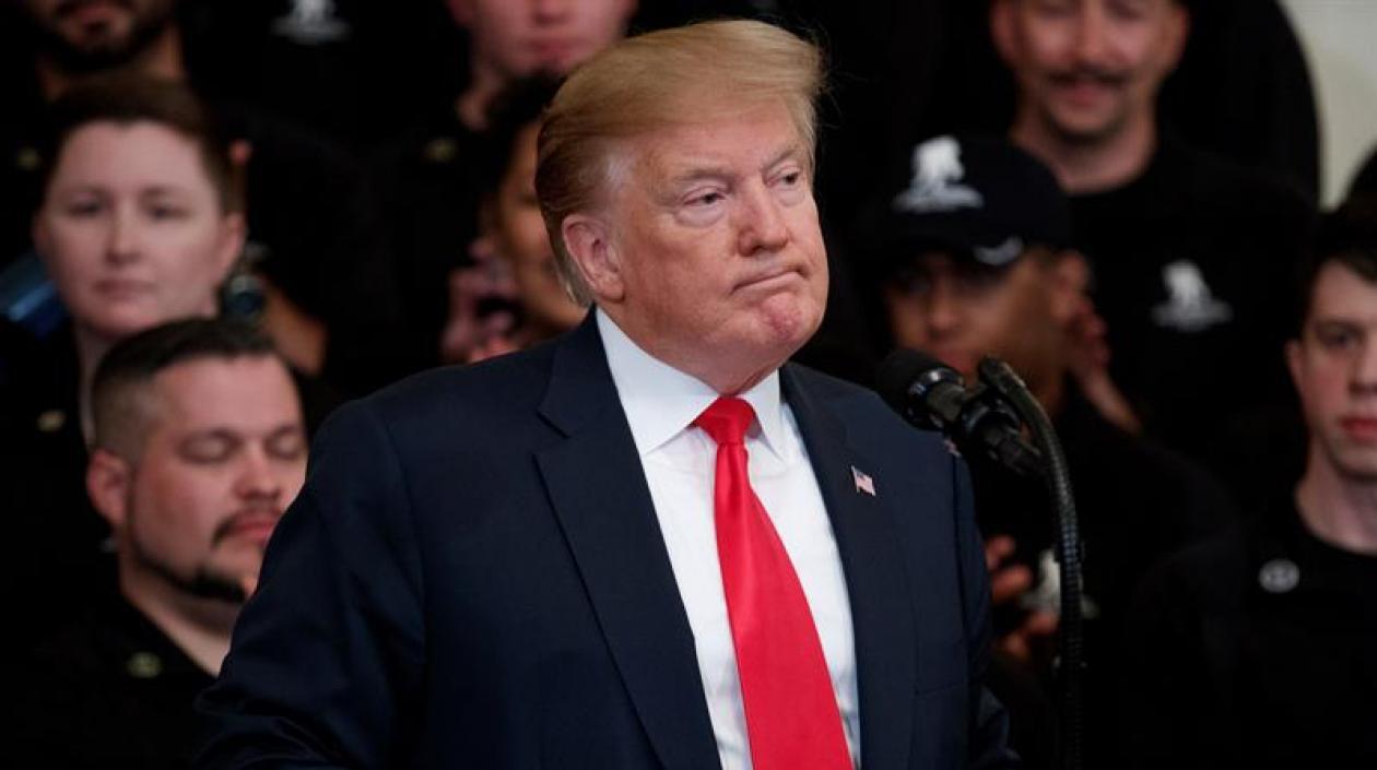 Donald Trump, presidente de los Estados Unidos.