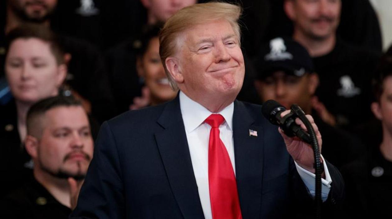 Donald Trump, presidente de los Estados Unidos.