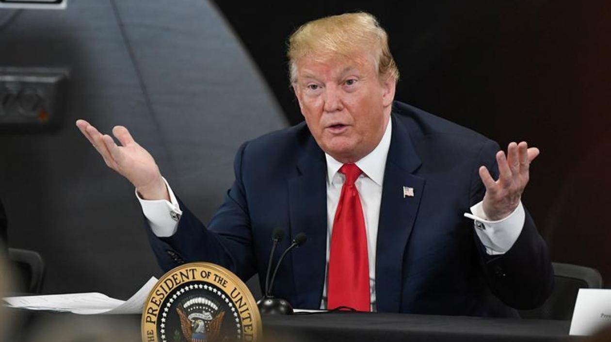 Donald Trump, Presidente de Estados Unidos.