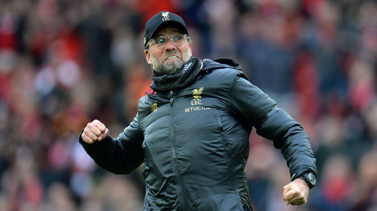 Jürgen Klopp, técnico del Liverpool.