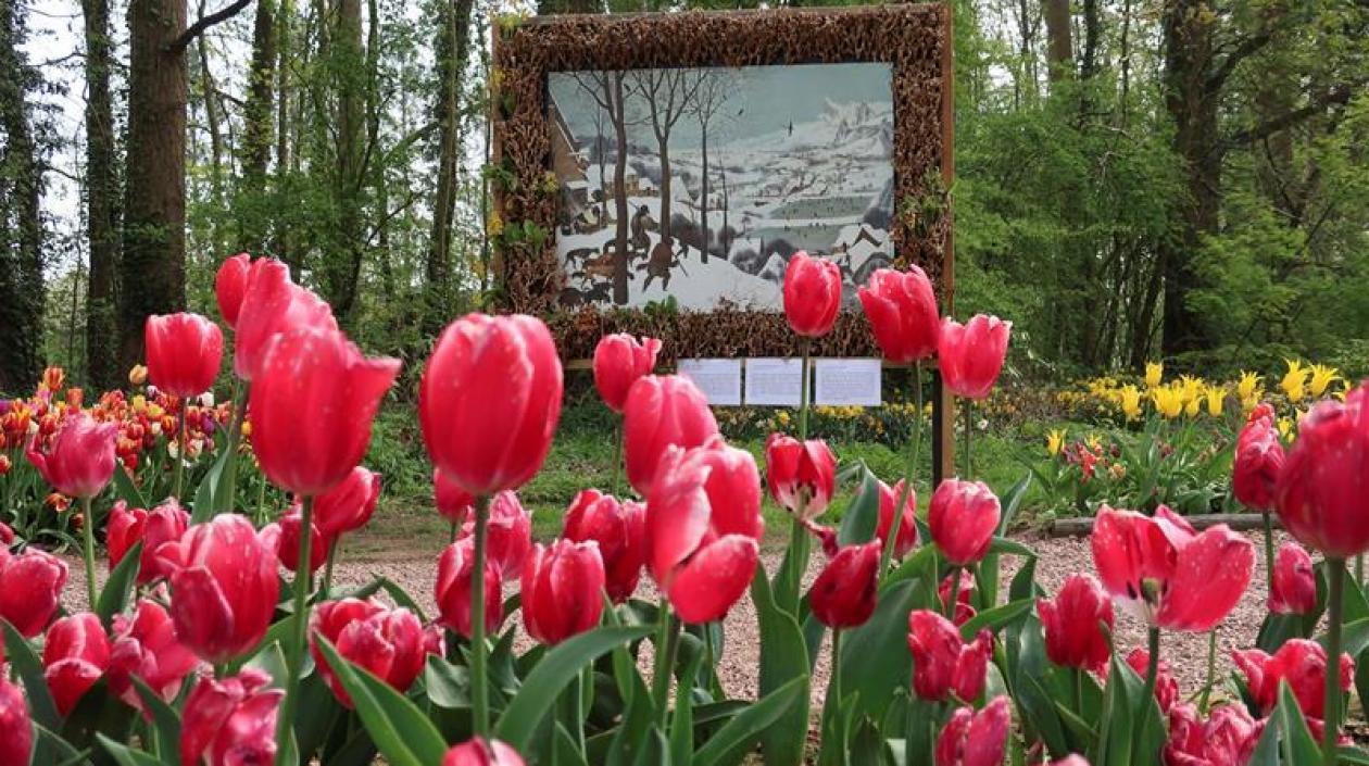 Los jardines del castillo de Grand-Bigard (Flandes), a pocos minutos de Bruselas. 