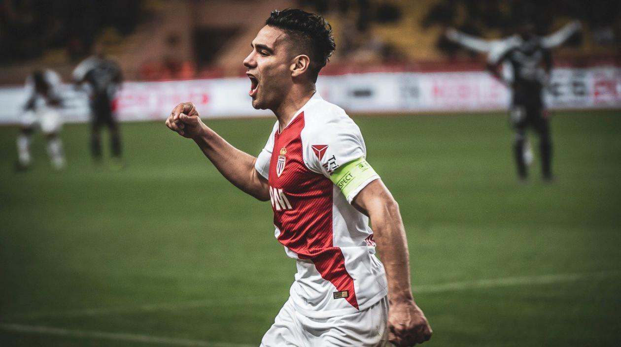 Falcao García, delantero colombiano. 