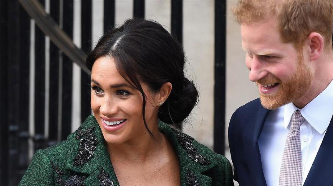 Los Duques de Sussex, el príncipe Enrique y su esposa, Meghan.