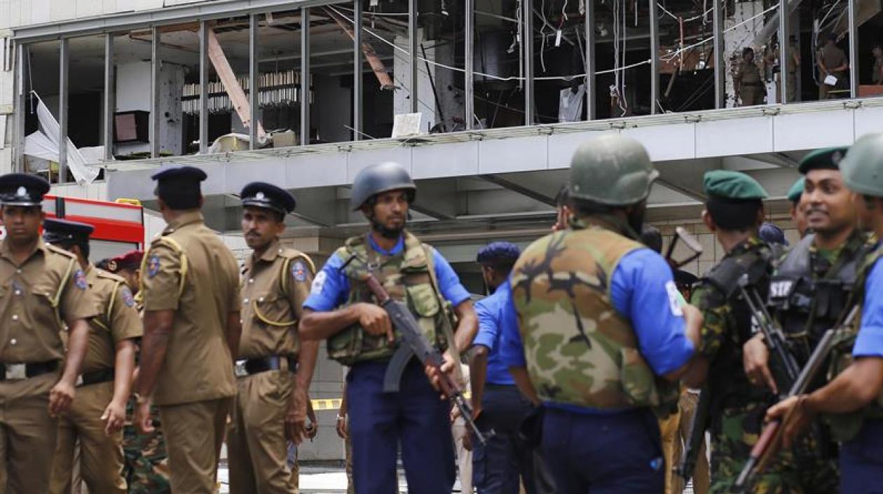 Uno de los hoteles atacados.