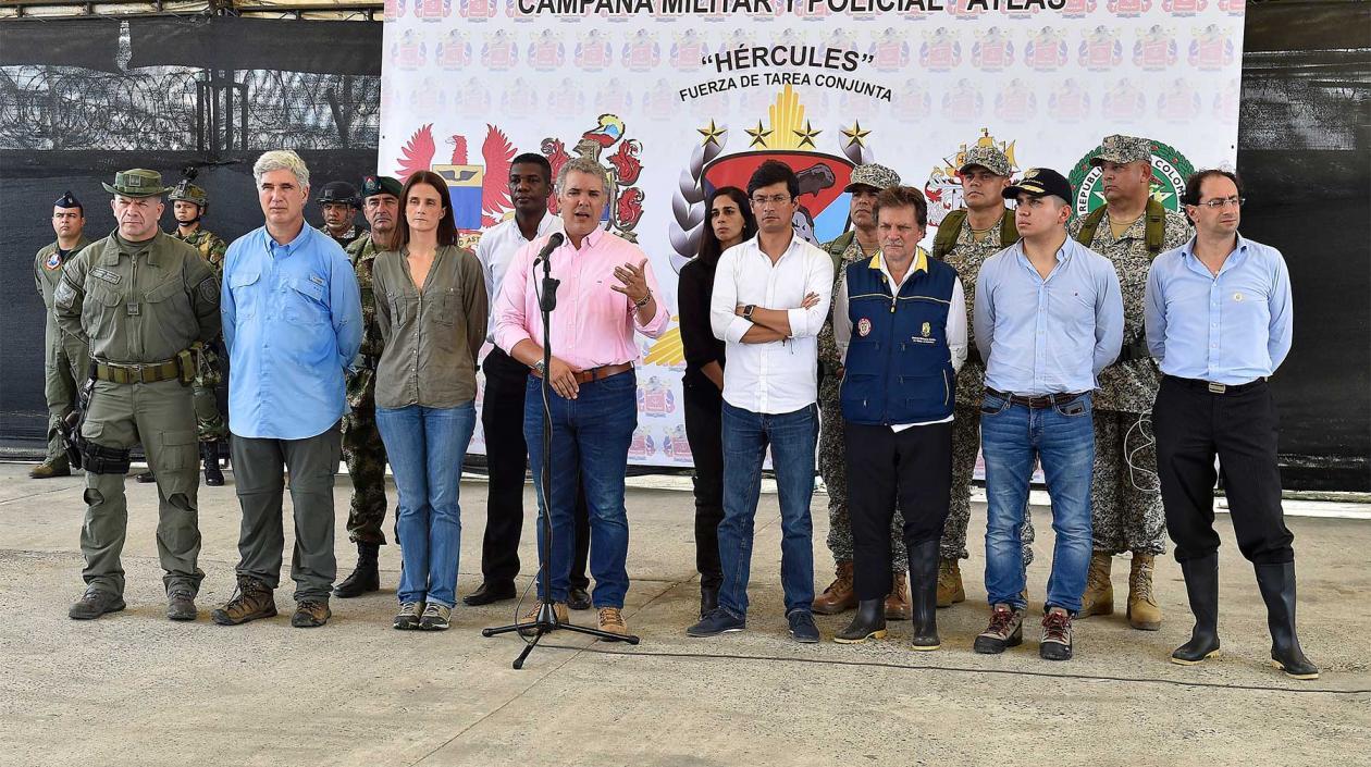 El Presidente de la República, Iván Duque.