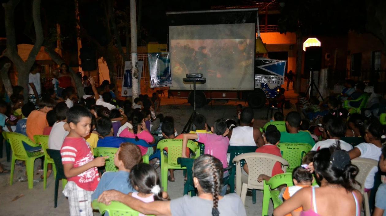 Imagen de la 'Cinemovil'.