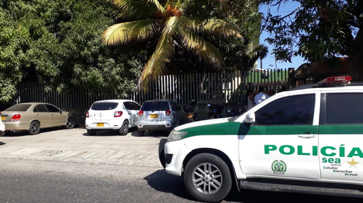 Fachada de Medicina Legal.
