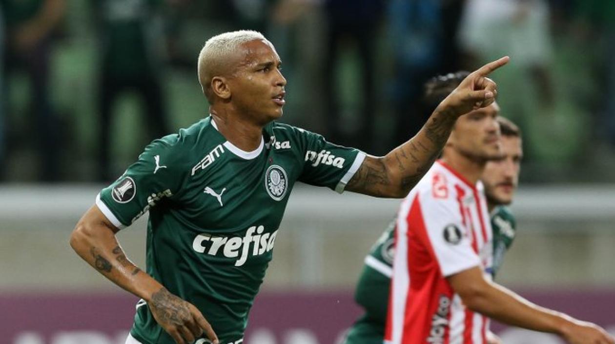 Deyverson, delantero del Palmeiras. 