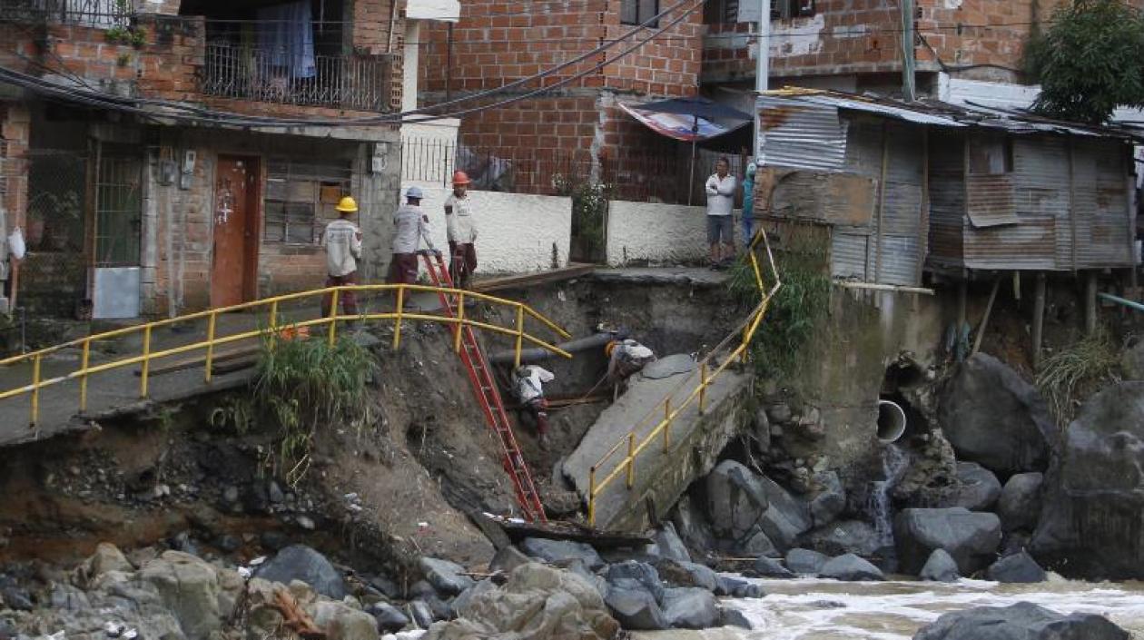  Lluvias han afectado a comunidades de tres departamentos.