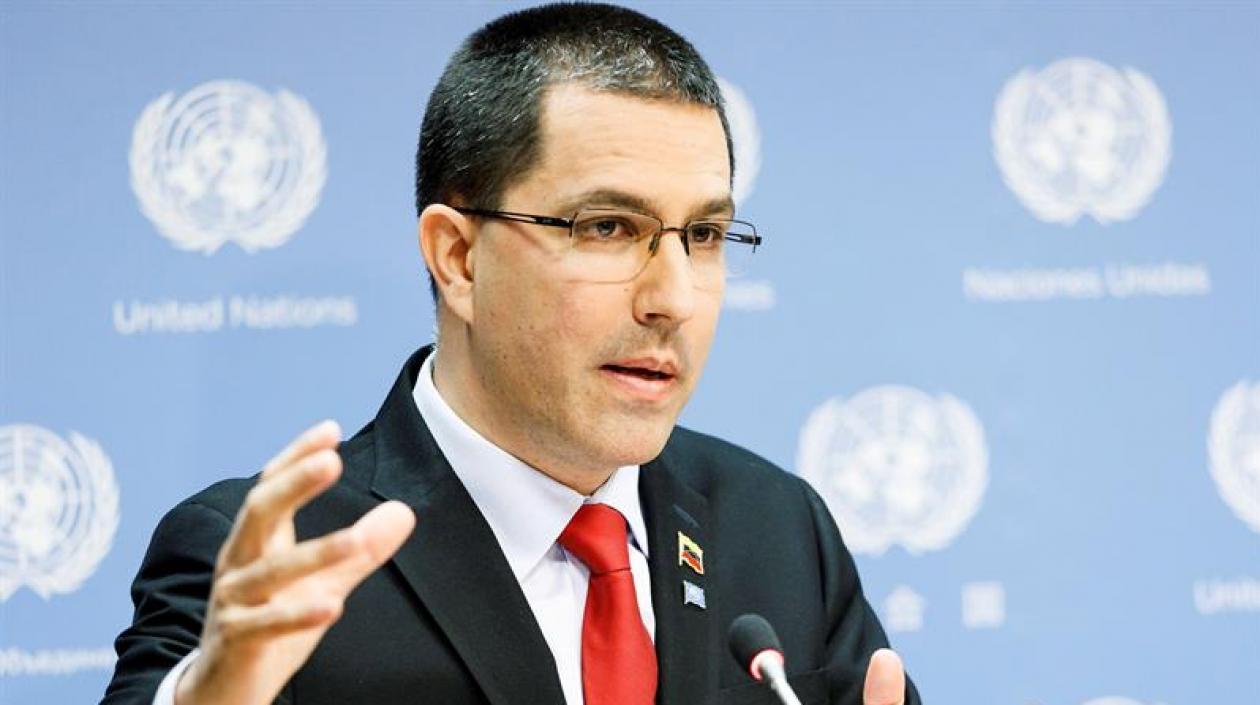 El canciller venezolano, Jorge Arreaza.