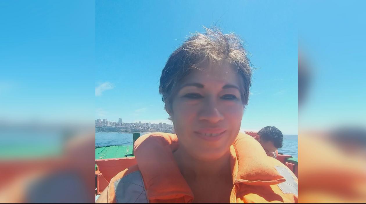 Ilse Amory Ojeda, chilena de 51 años desaparecida en Colombia.