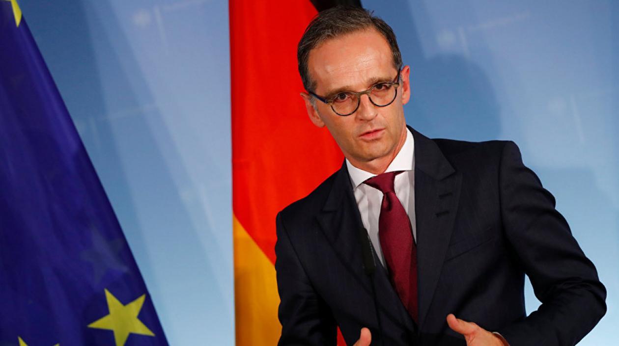 Ministro de Exteriores alemán, Heiko Maas.