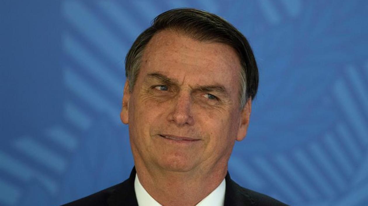 El presidente de Brasil, Jair Bolsonaro.