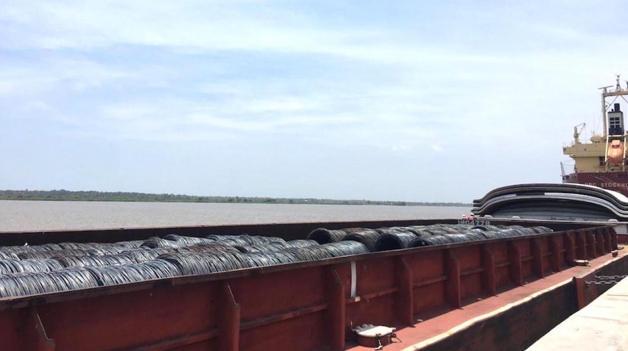 La carga con destino a Gamarra, Cesar.