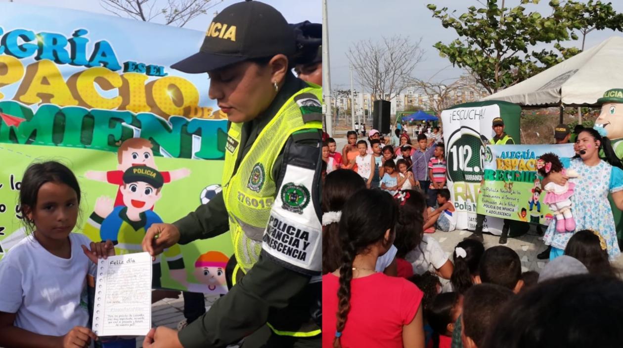 Celebración del Día del Niño en Villas de San Pablo.
