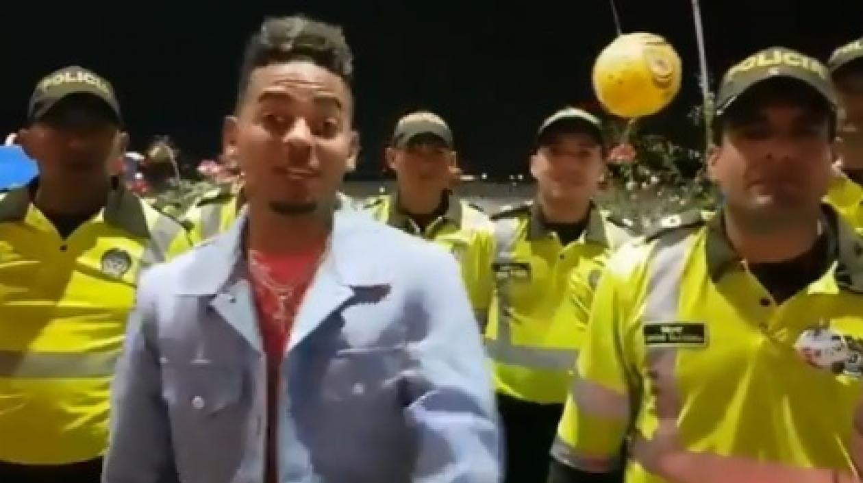 El reguetonero Ozuna.