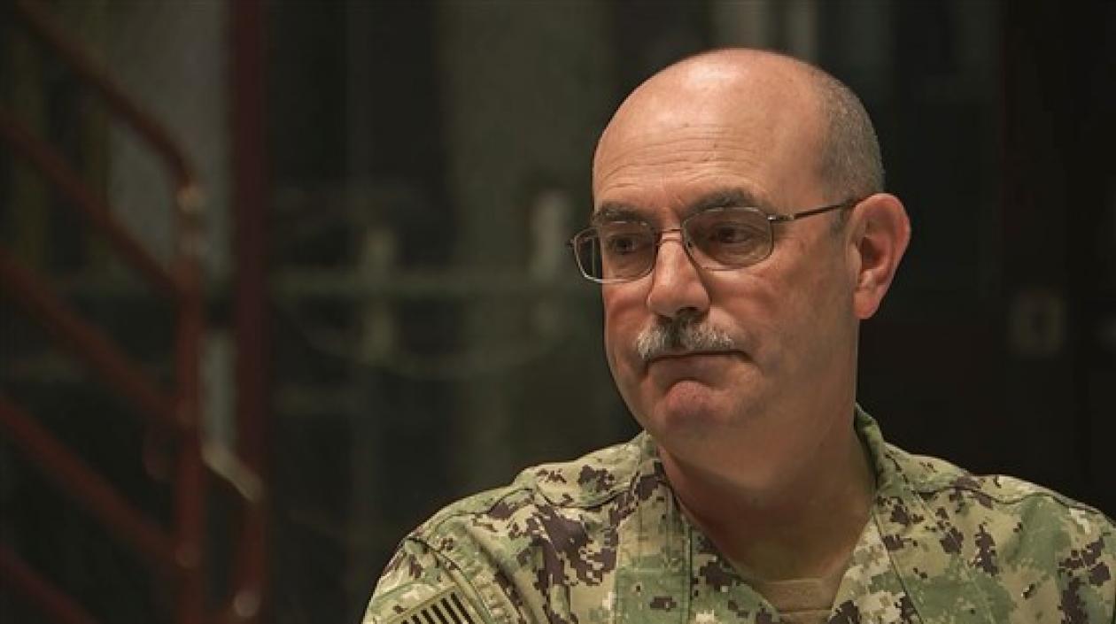 John Ring, saliente Comandante de la Cárcel de Guantánamo.