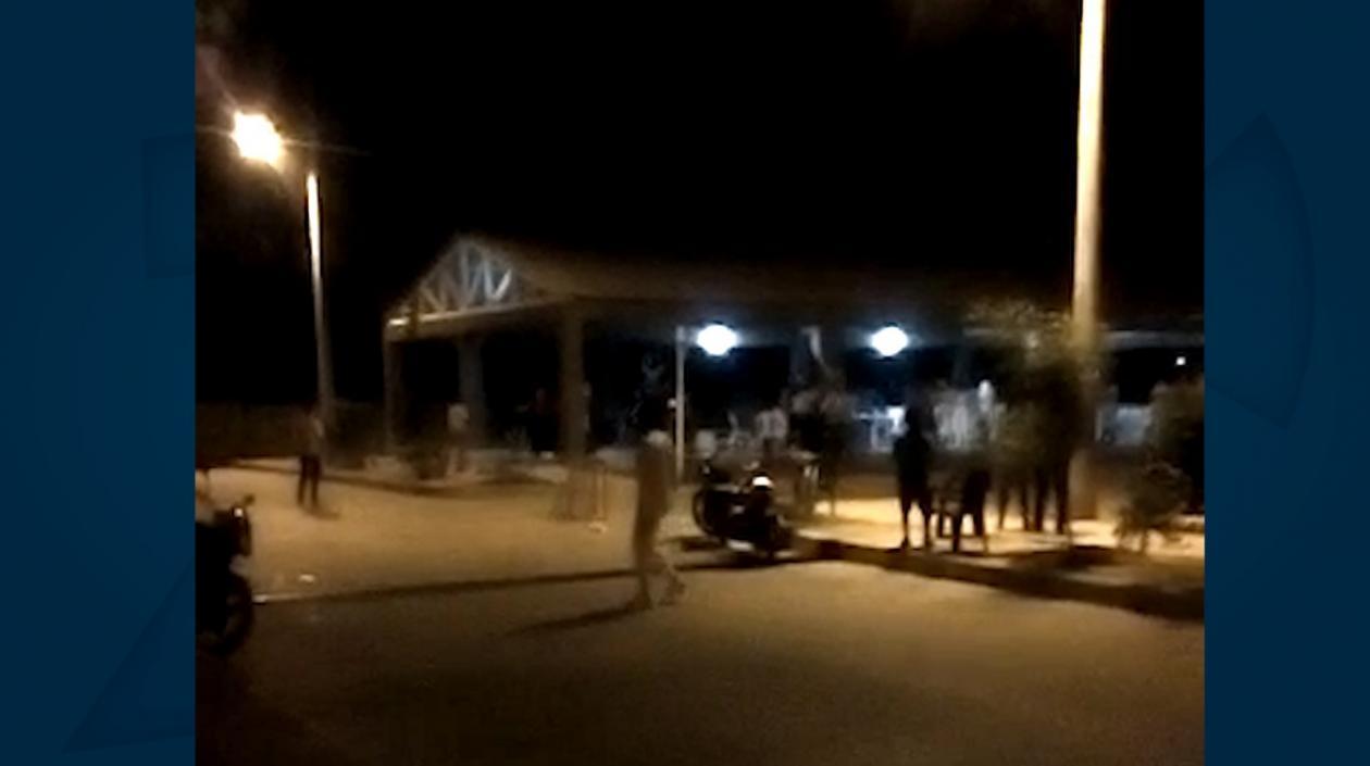 Pelea en Caribe Verde.