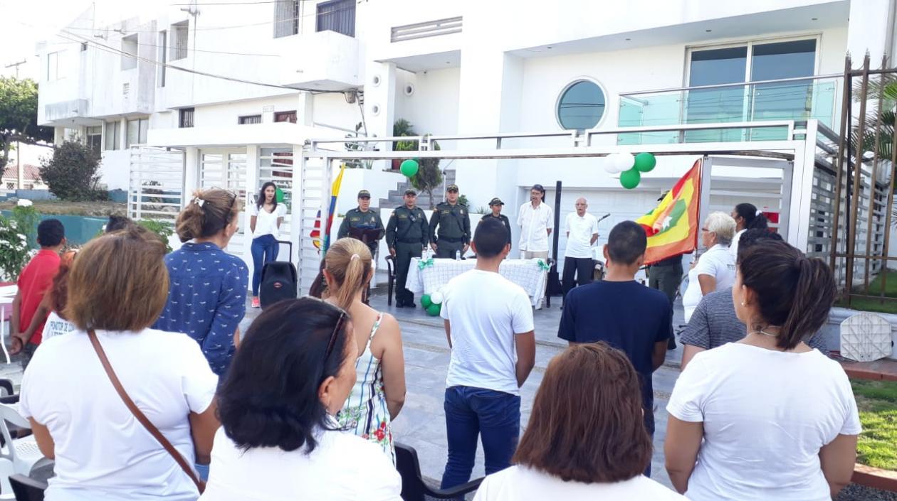 Acto de inauguración.