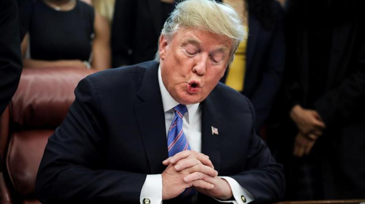 Donald Trump, presidente de Estados Unidos.