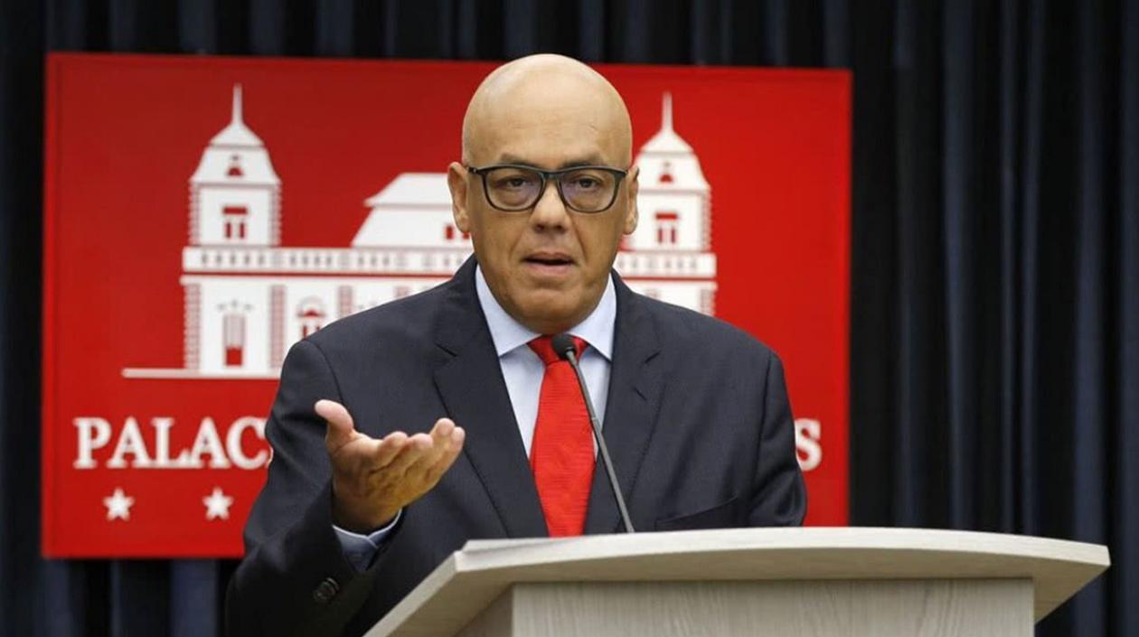 Jorge Rodríguez, ministro de Comunicaciones del gobierno de Maduro.