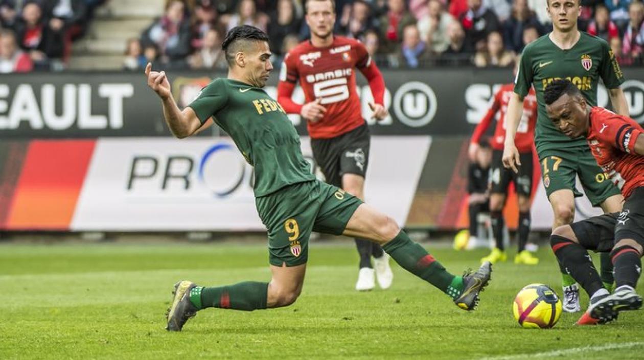 Falcao García, delantero colombiano. 