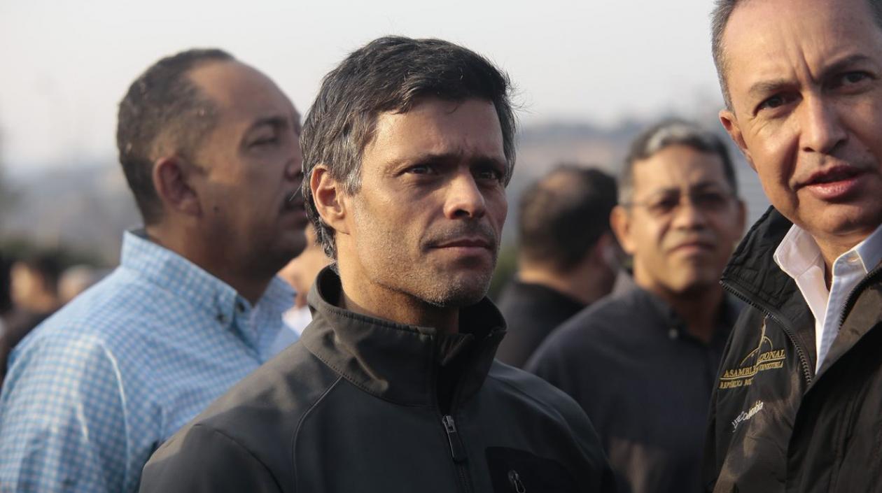 El opositor venezolano Leopoldo López. 