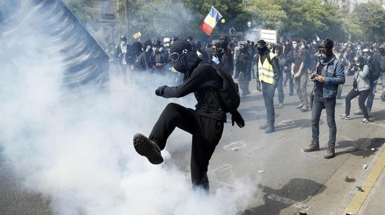 Imagen del enfrentamiento.