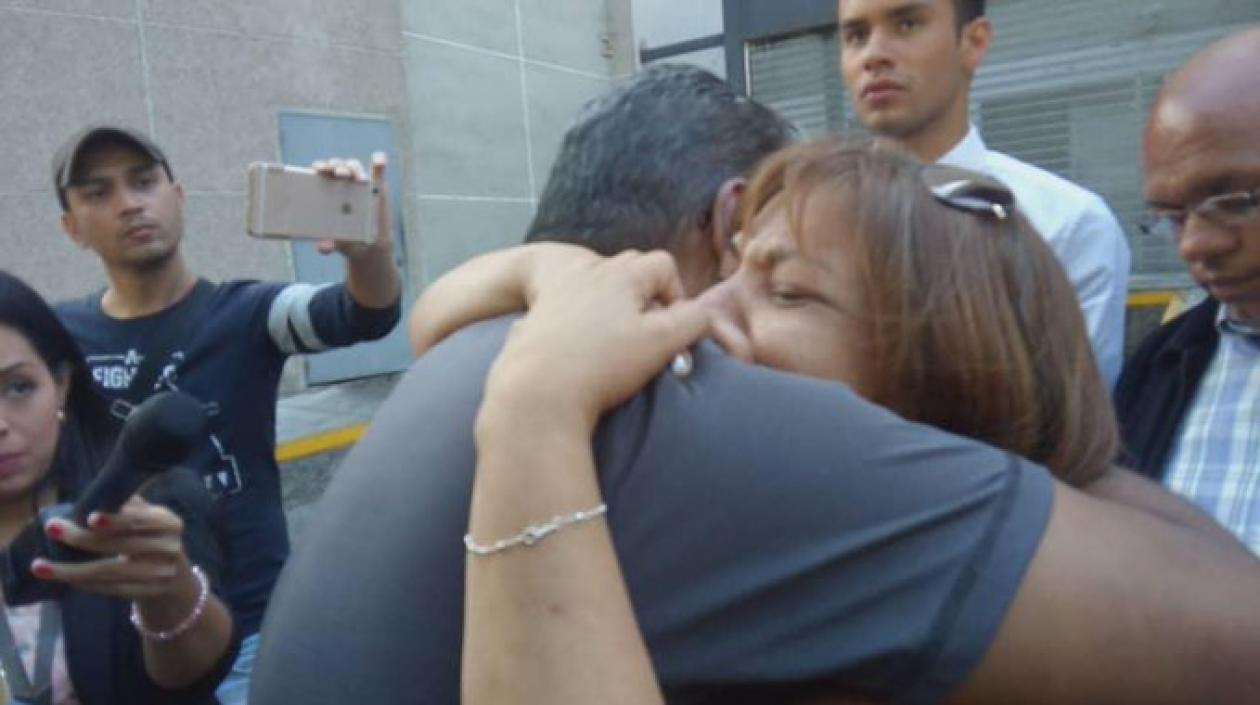 José Hernández, padre de Yoifre Hernández, de 14 años, fallecido por disparos en Venezuela.