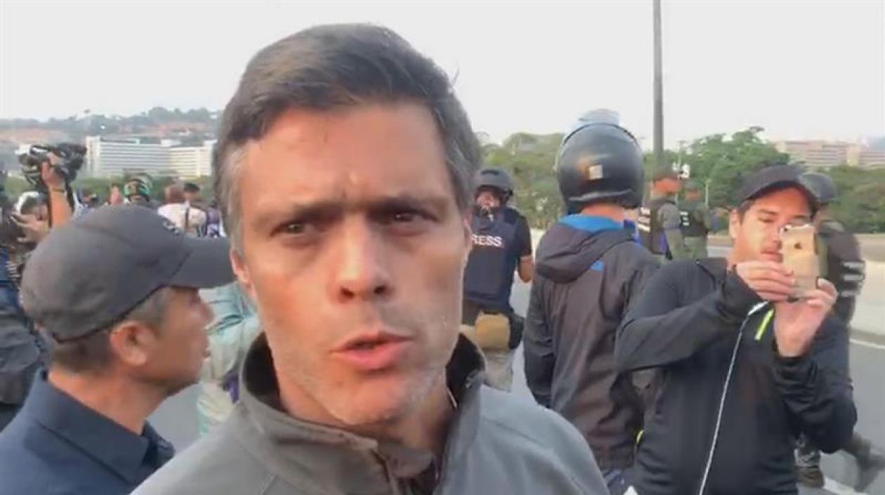  Leopoldo López, opositor venezolano.