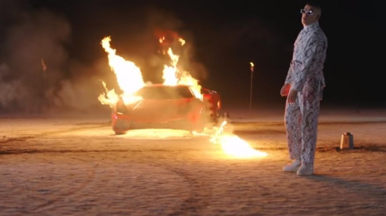 El cantante Bad Bunny.