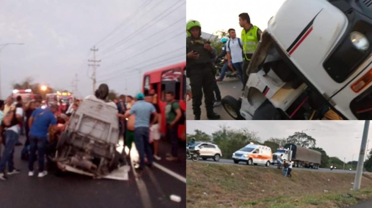 La Policía investiga las circunstancias en la que se presentó el choque.