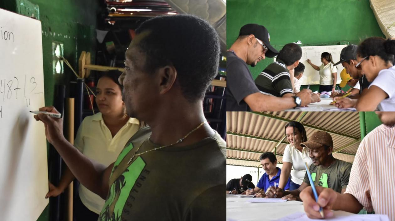 Las clases de los exhabitantes de la calle.