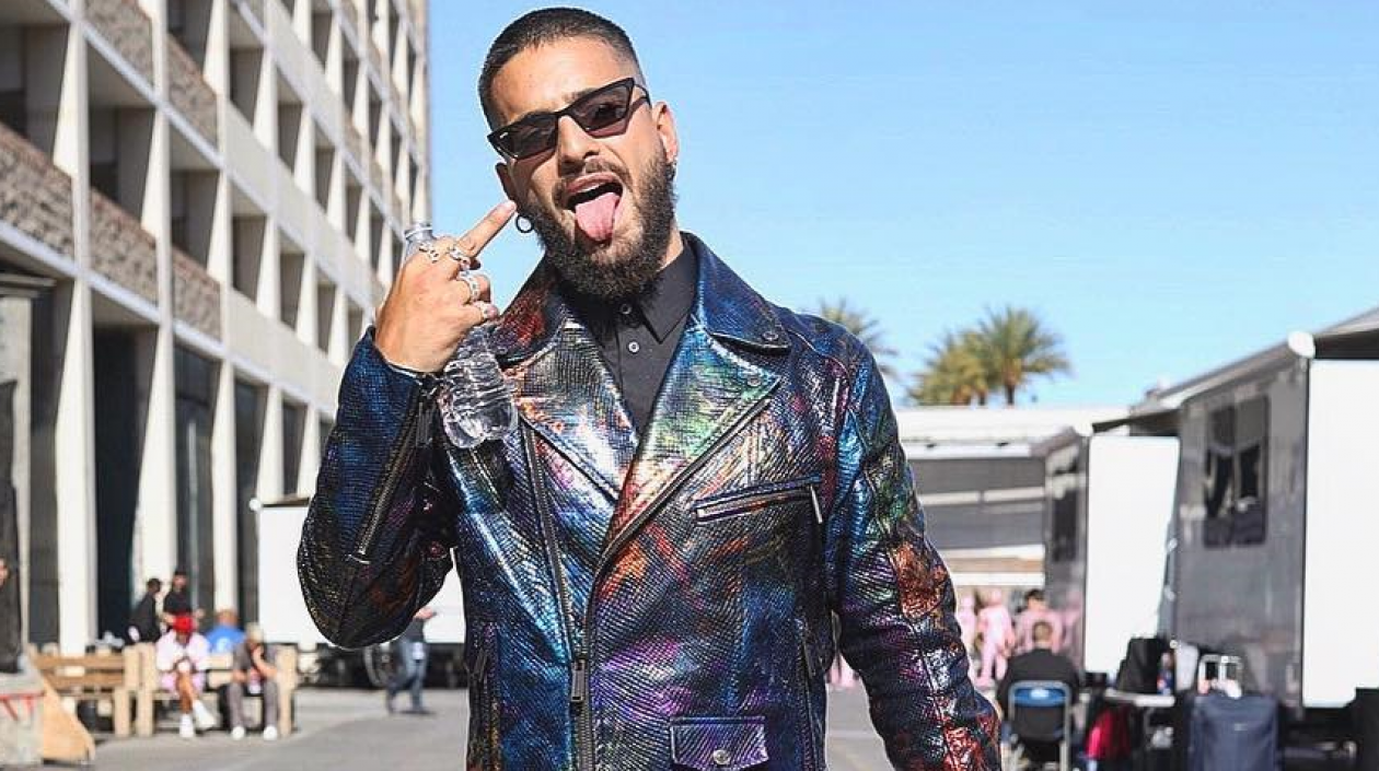 El cantante Maluma.