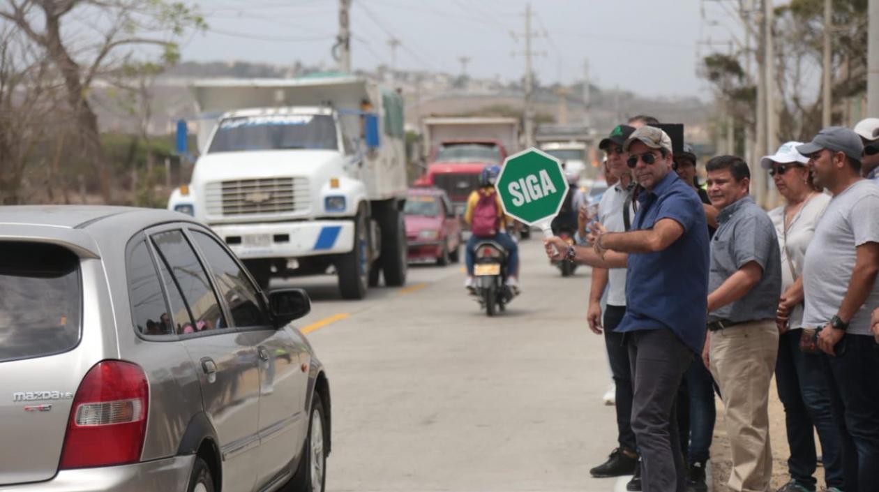 El Alcalde de Barranquilla, Alejandro Char.