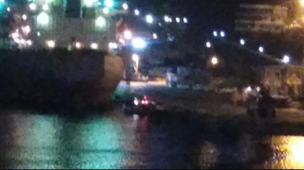 Lugar de los hechos en Santa Marta.