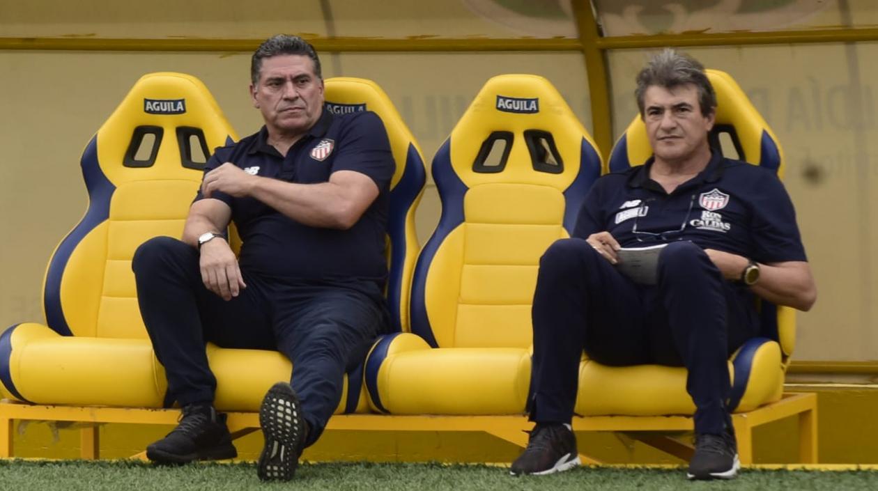 Luis Suárez y Armando Osma. 