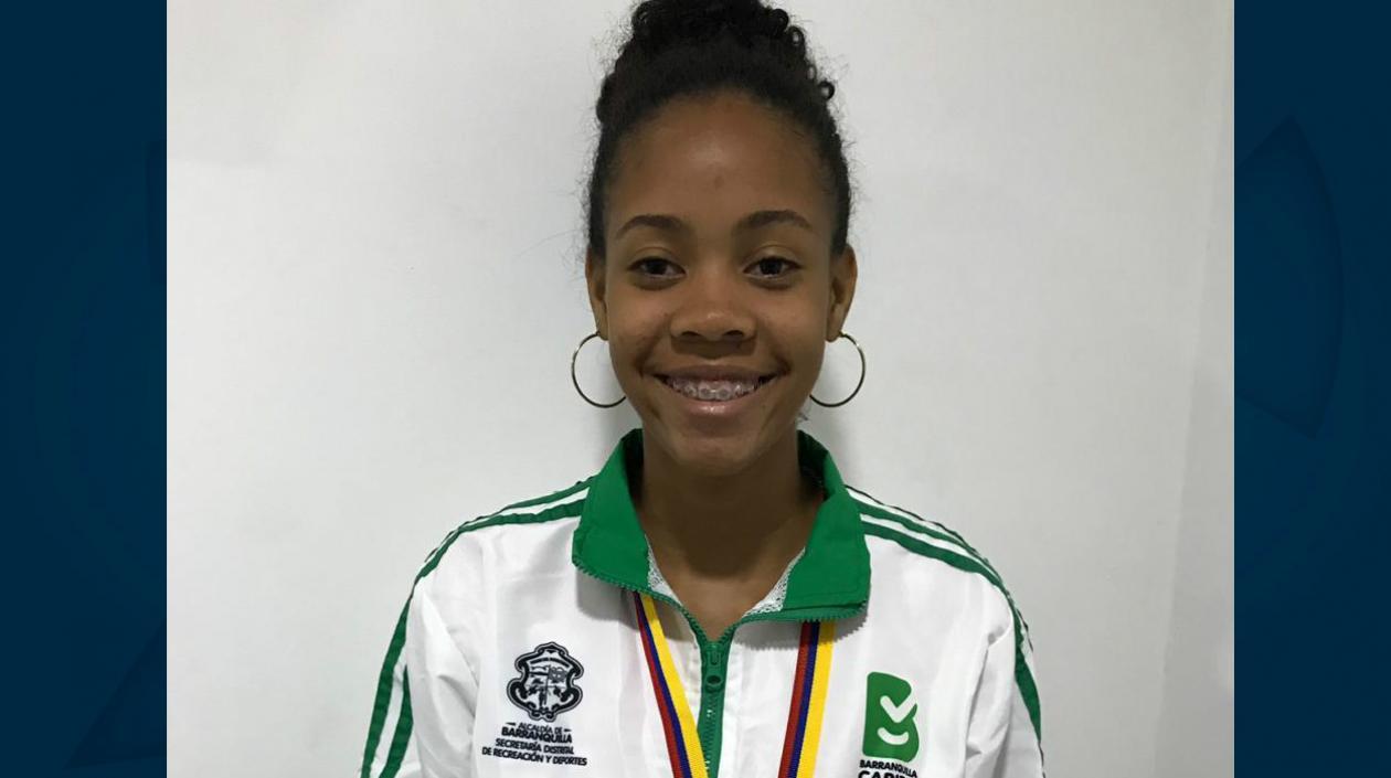 Jhovana Camargo, atleta barranquillera. 