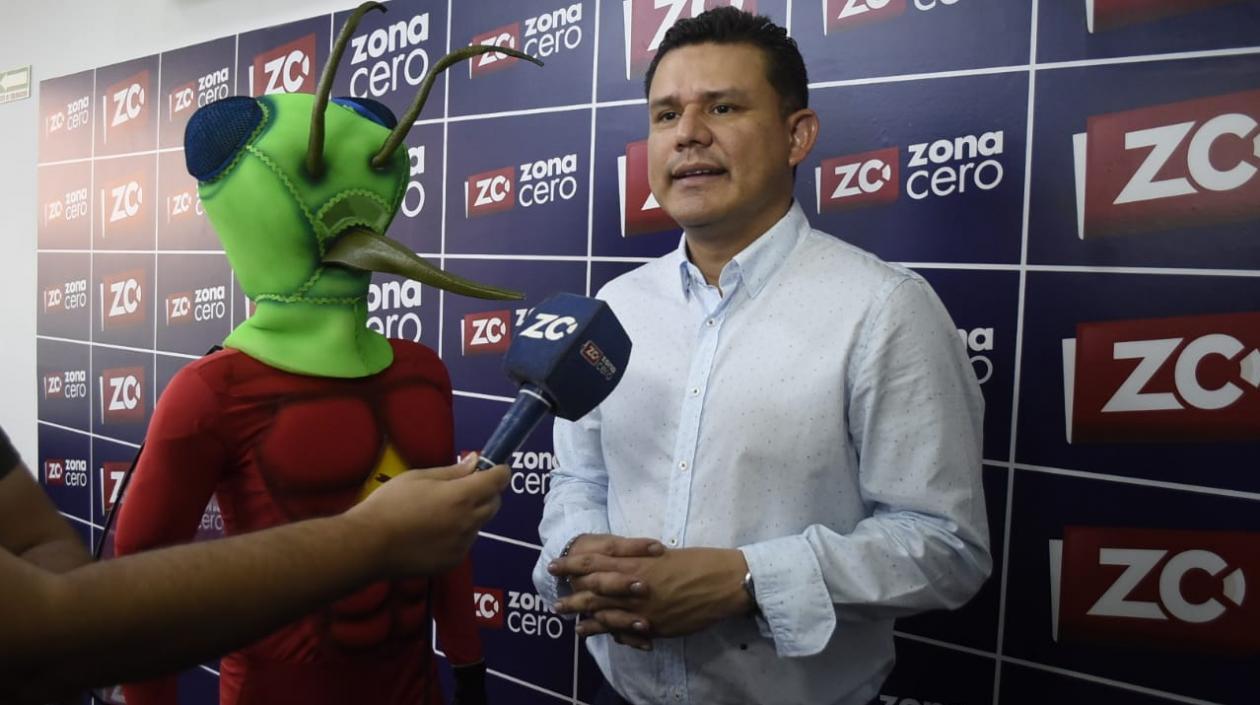 El secretario de Salud del Atlántico, Armando De La Hoz.