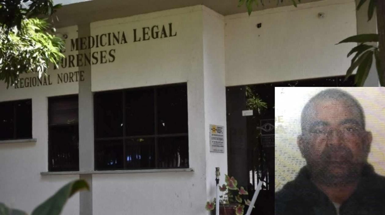 El cuerpo de Gilberto Antonio Gerónimo Márquez fue llevado a Medicina Legal.