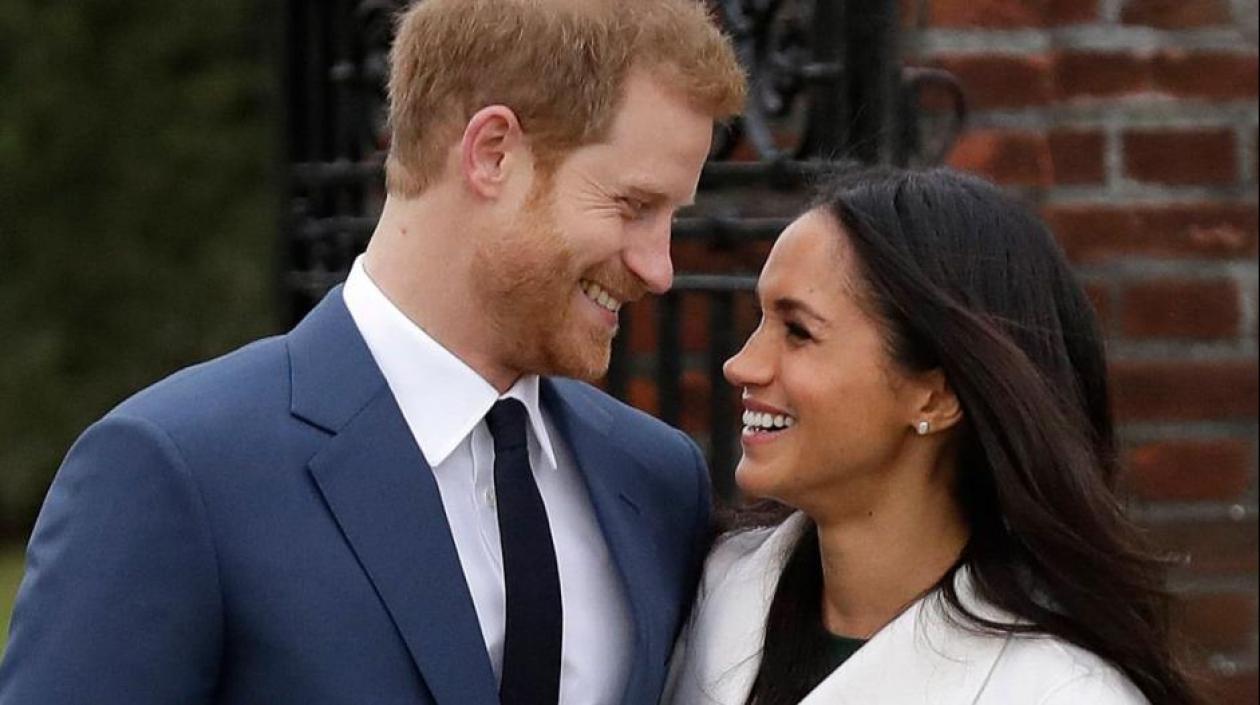 Príncipe Enrique y su esposa Meghan Markle.
