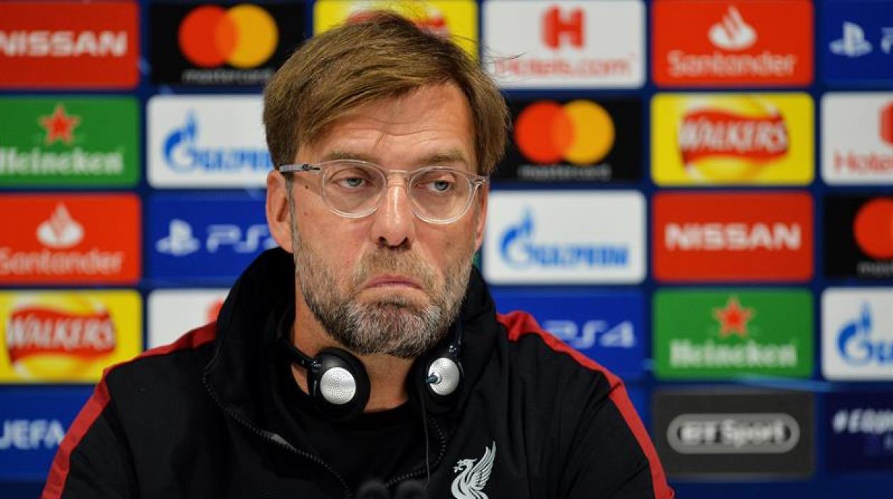 El técnico del Liverpool, Jürgen Klopp.