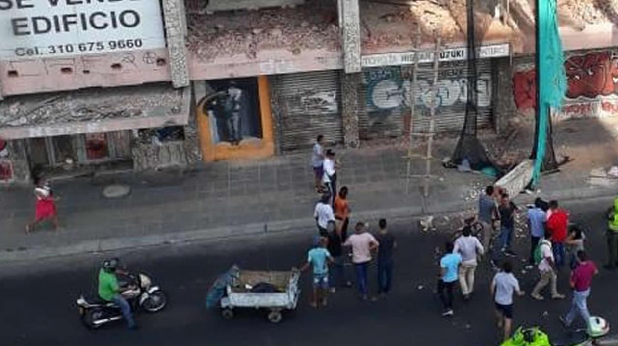 Lugar de los hechos.