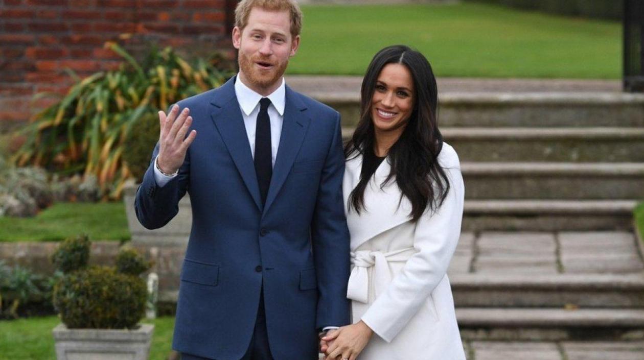 Príncipe Enrique y su esposa Meghan Markle.