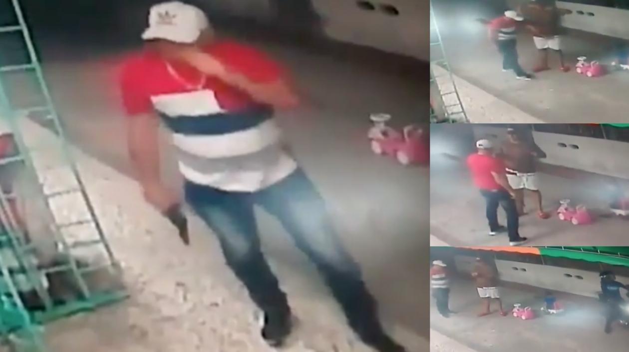 Un hombre atracó a un hombre cuando este cuidaba a un niño pequeño en el barrio Las Trinitarias de Soledad.